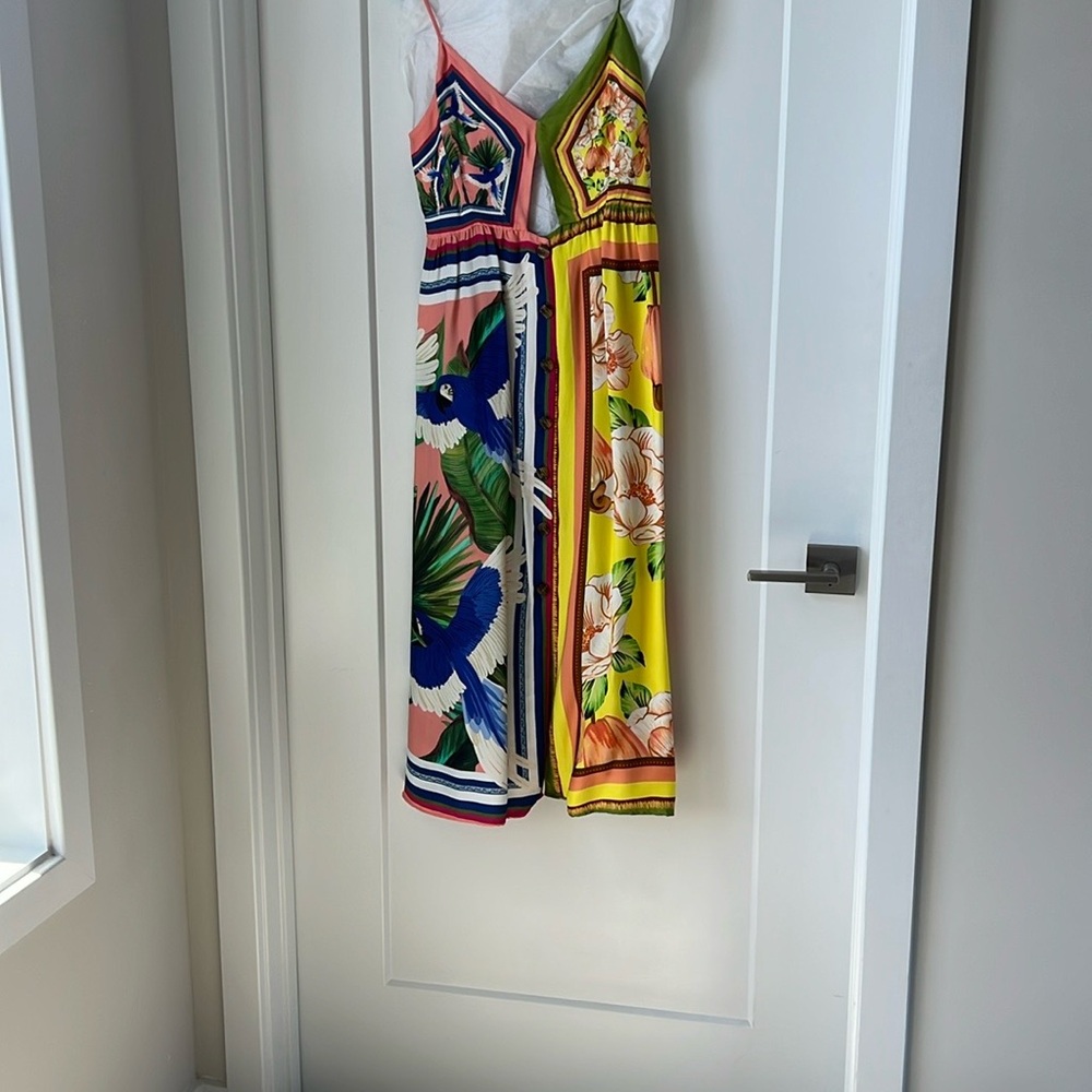 FARM Rio Colorful Midi Dress